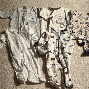 5 footie pajamas